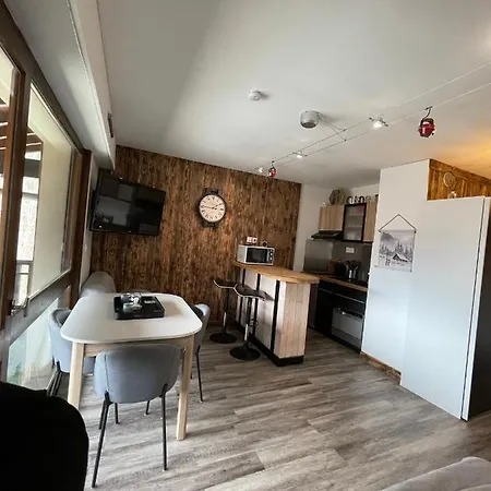 Superbe Studio De Montagne Entierement Renove Morzine Buitenkant foto